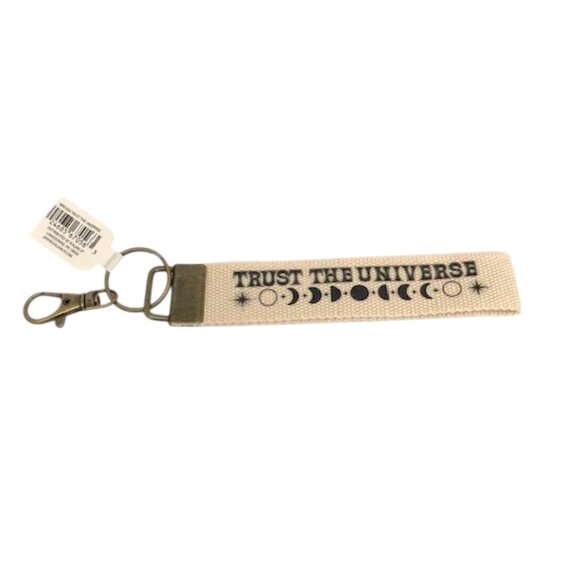 “Trust the Universe” Canvas Key Fob - Picture 1 of 6